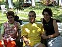 Another summer welcome eating day, Polonezky, May 2001.